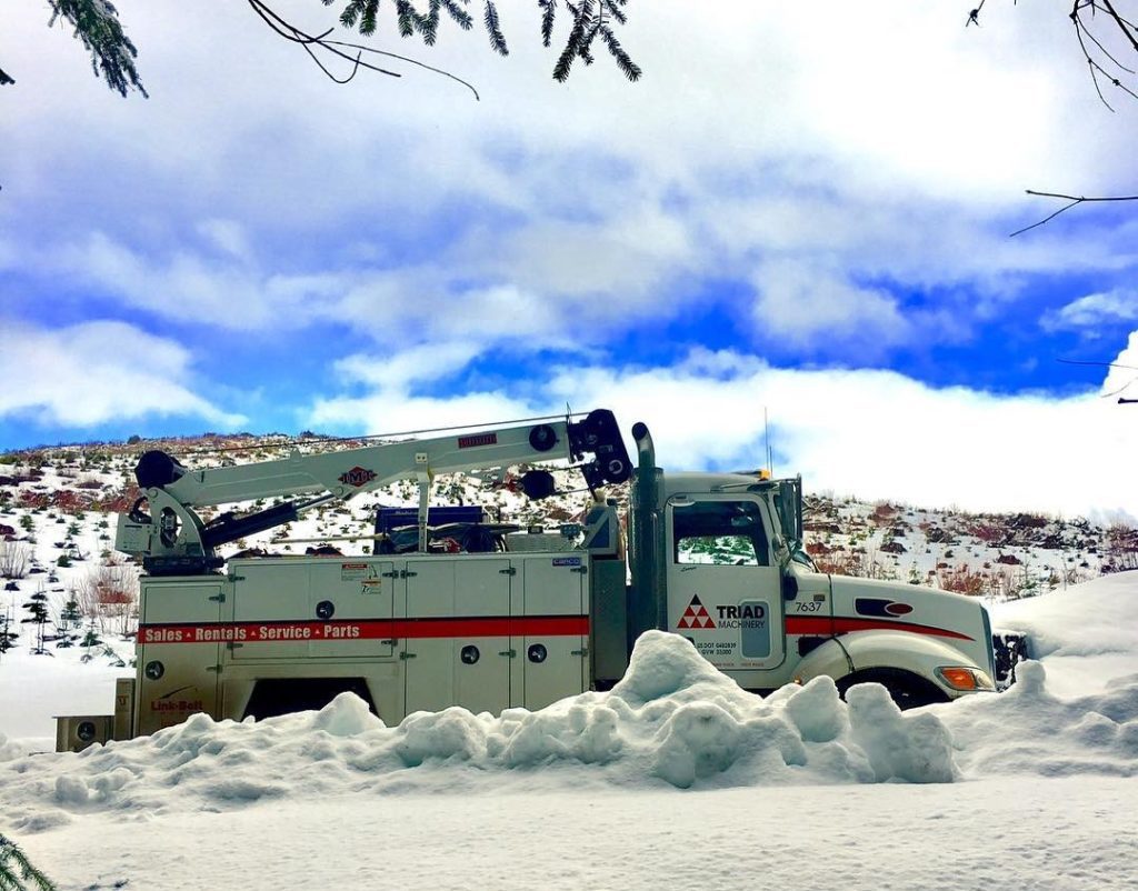 Triad Machinery Service Truck