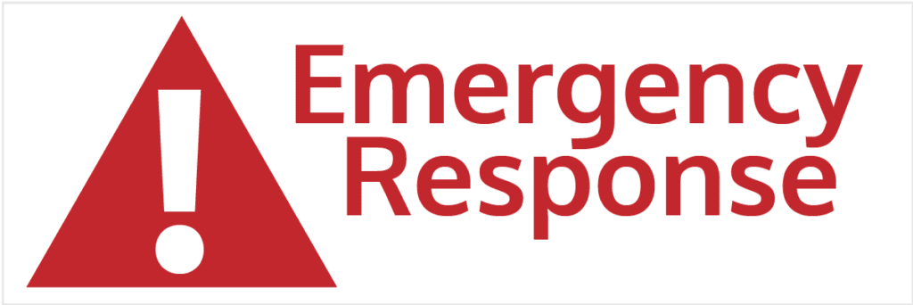 Emergency Response Banner