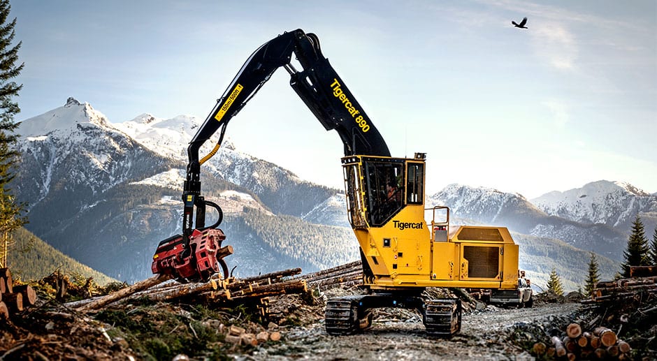 Tigercat 890 Logging Equipment